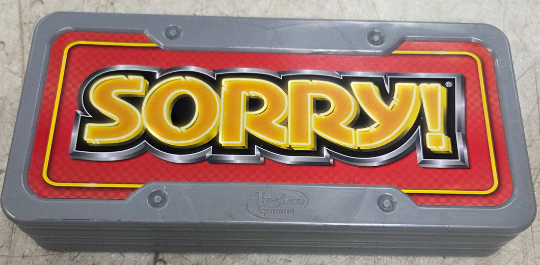 Sorry! Classic Hasbro Game Road Trip Travel Edition