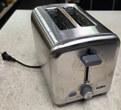 Bella Basics 31121 Stainless Steel 2-Slice Wide-Slot Toaster
