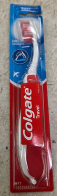 Colgate Travel Toothbrush in Foldable Compact Size with Cover - Soft