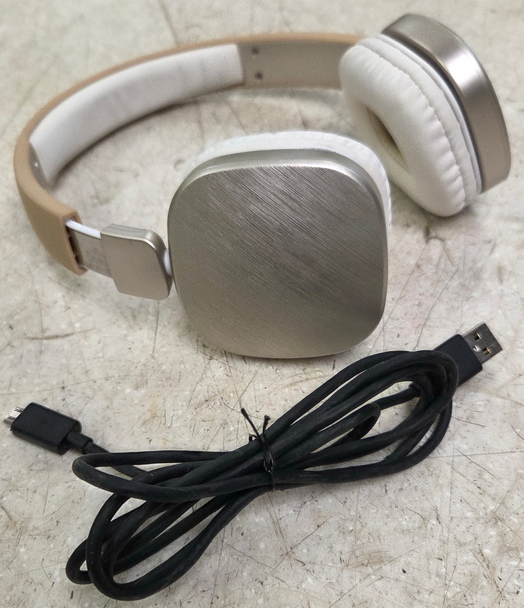 WOO WBH-0916 Bluetooth Headphones - Gold