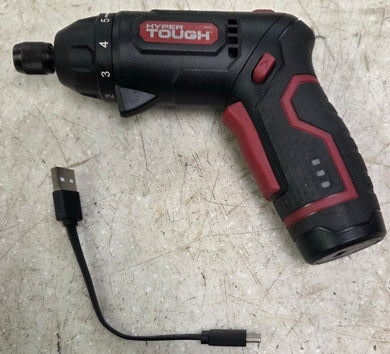 Hyper Tough 80219 4V Rechargeable Rotating Head Screwdriver