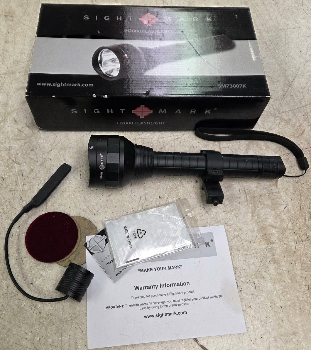 Sightmark SM73007K H2000 LED Flashlight Kit