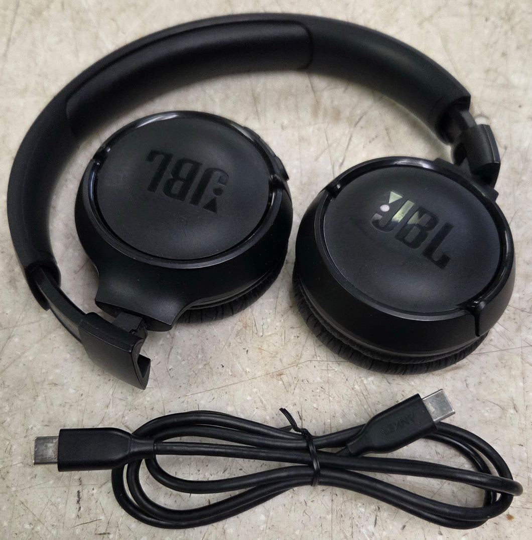 JBL Tune 510BT Bluetooth Headphones - Black