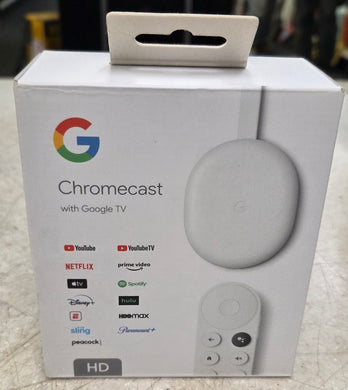 Chromecast with Google TV (HD) Snow GA03131-US