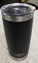 Load image into Gallery viewer, YETI 20 oz Rambler Tumbler with MagSlider Lid (logo)