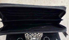 Load image into Gallery viewer, Vera Bradley Wallet - Black/Cream