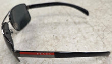 Load image into Gallery viewer, Prada Sunglasses Polarized 65-14-125 Navigator Gunmetal Blk/Grey SPS54I 5AV-5Z1
