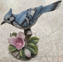 Load image into Gallery viewer, Vintage Andrea by Sadek 9386 Porcelain Blue Jay Figurine