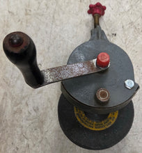 Load image into Gallery viewer, Vintage Prarier Tool C-6 Hand Crank Bench Grinder