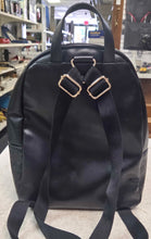 Load image into Gallery viewer, Tommy Hilfiger Faux Leather Backpack - Black