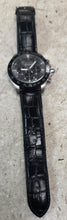 Load image into Gallery viewer, Hugo Boss Ikon 1513177 Grey Dial Black Leather Strap Men's Watch