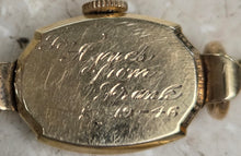Load image into Gallery viewer, Vintage 1946 Lady Elgin Gold-Filled Wrist Watch