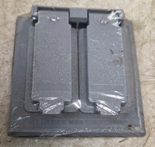 Load image into Gallery viewer, Legand Pass &amp; Seymour CA82G All-Weather Duplex Two-Gang Outlet Box Cover