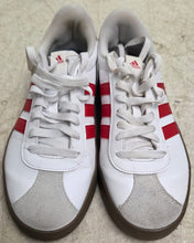 Load image into Gallery viewer, Adidas VL Court 3.0 Cloud White / Better Scarlet Sneakers - size 9.5