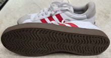 Load image into Gallery viewer, Adidas VL Court 3.0 Cloud White / Better Scarlet Sneakers - size 9.5