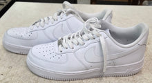 Load image into Gallery viewer, Nike Air Force 1 '07 White/White Men's Sneakers - size 9 (CW2288-111)