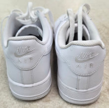 Load image into Gallery viewer, Nike Air Force 1 '07 White/White Men's Sneakers - size 9 (CW2288-111)