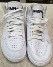 Load image into Gallery viewer, Nike Jordan Access White Jumpman Logo Men's Sneakers - size 9.5 (AR3762-100)