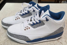 Load image into Gallery viewer, Nike Air Jordan 3 Retro Wizards Men's Sneakers - size 9.5 (318376-169)