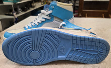 Load image into Gallery viewer, Nike Air Jordan 1 Retro High Off-White University Blue Sneakers - size 9.5 (AQ0818-148)