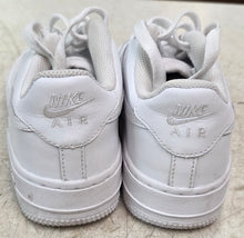 Load image into Gallery viewer, Nike Air Force 1 Low LE Triple White (GS) Sneakers - size 3.5Y (FV5951-111)