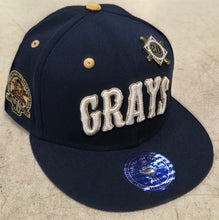 Load image into Gallery viewer, Ebbets Field Flannels Homestead Grays Negro League Josh Gibson Baseball Cap - size 7-1/8