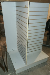 4-Sided Retail Slatwall Tower Display