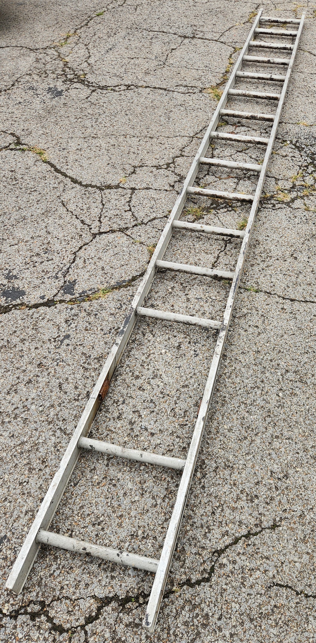 16' Aluminum Extension Ladder Section