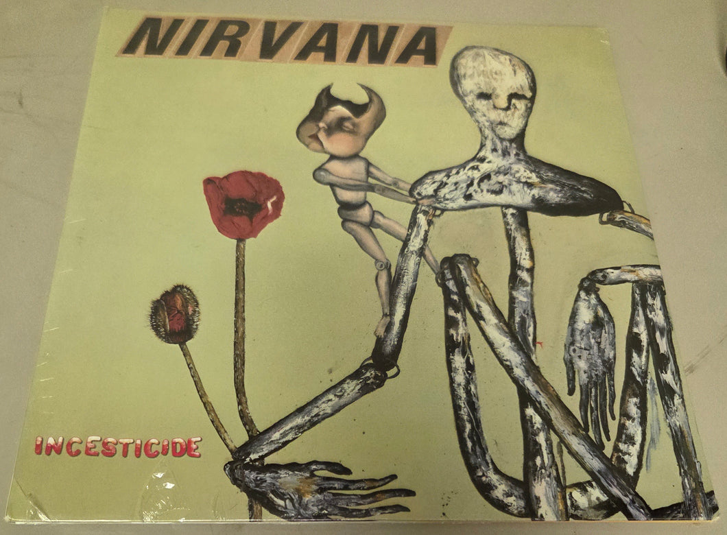 Nirvana Incesticide Double LP Record Album - SEALED
