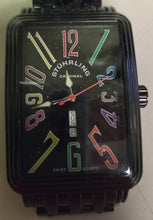 Load image into Gallery viewer, Stuhrling Uptown Ozzie XL 1102B Watch - Black (READ)