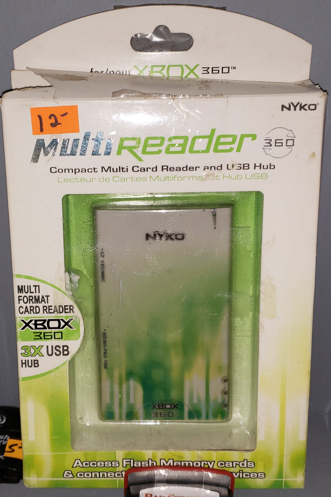 Nyko Xbox 360 Compact Multi Card Reader and USB Hub