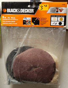 Black & Decker U1450 5" Sanding and Polishing Kit