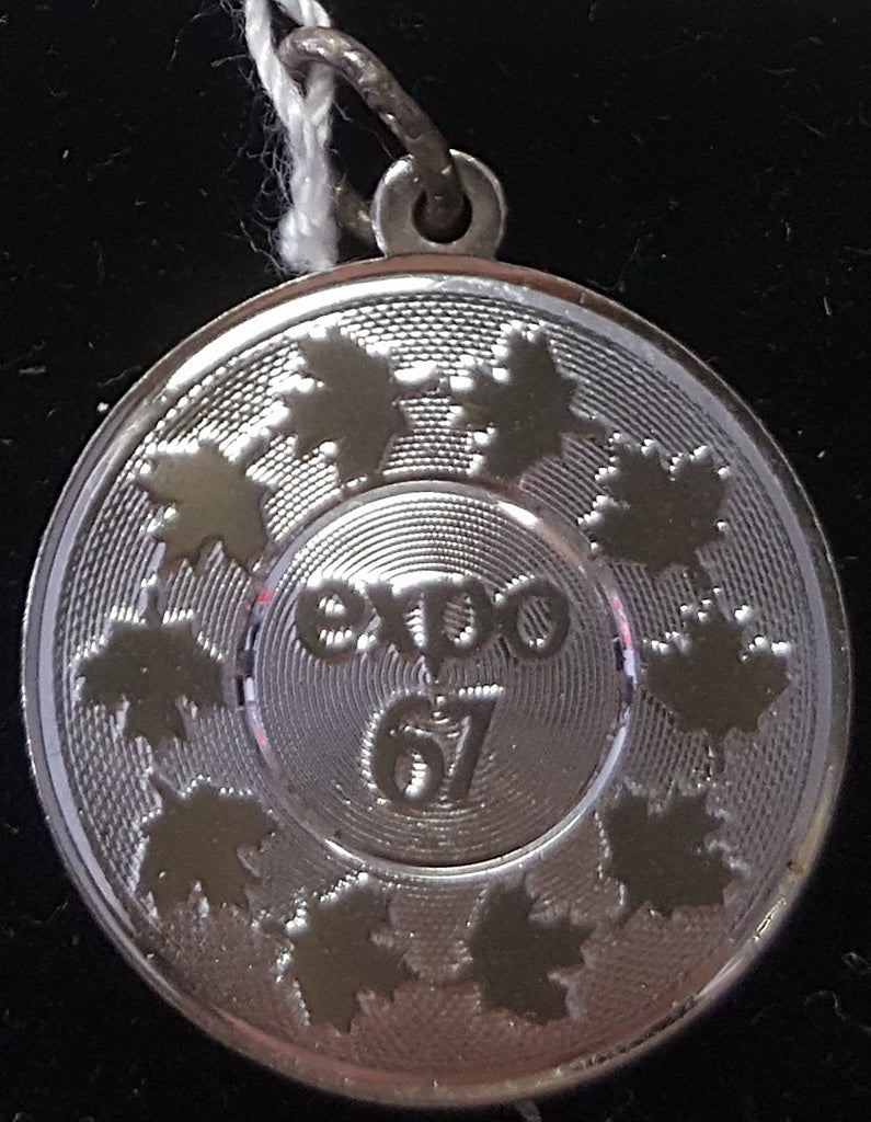 Montreal Expo 67 .925 Sterling Silver Pendant/Charm