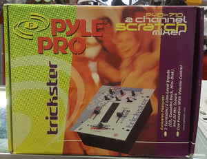 Pyle Pro PYD-710 2-Channel Scratch Mixer