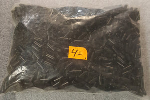 Huge Lot of Black PVC Rubber Vinyl Plastic Cable End Caps