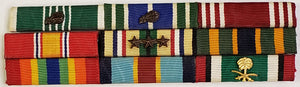 Large Military Citation Awards / Ribbons