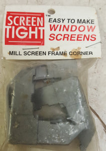 Screen Tight 5/16" Mill Plastic Screen Frame Corners (4-Pack)