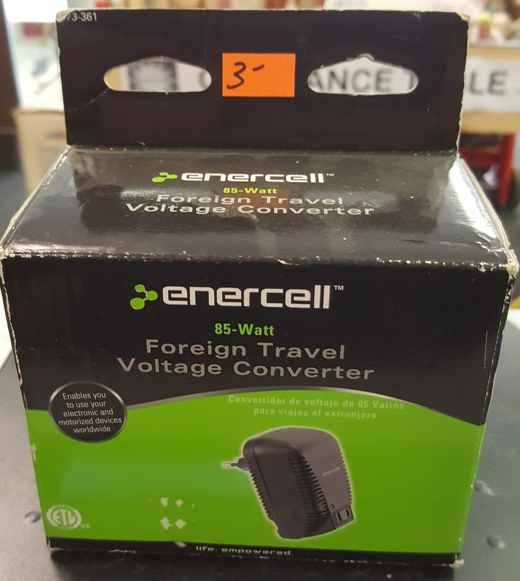Enercell Foreign Travel Voltage Converter