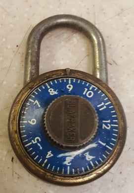 Vintage Slaymaker Combination Lock (9-3-6)