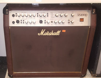 Marshall AS100D 2x8 Acoustic Combo Amp (missing 1 knob)