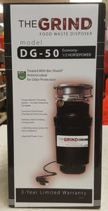 The Grind DG-50 1/2HP Garbage Disposal