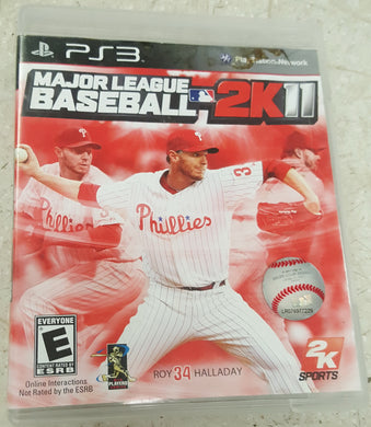 Major League Baseball 2K11 PS3 Game