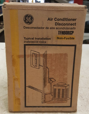 GE TFN60RCP 60 Amp 240-Volt Non-Fuse Metallic AC Disconnect