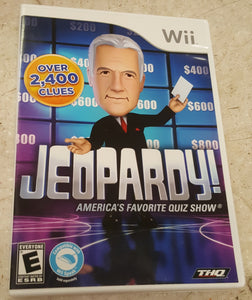 Jeopardy Nintendo Wii Game