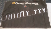 Load image into Gallery viewer, GearWrench 11-Piece 12-Point Metric Ratcheting Wrench Set (8mm, 9mm, 10mm ,11mm, 12mm, 13mm, 14mm, 15mm, 17mm, 18mm, 19mm)
