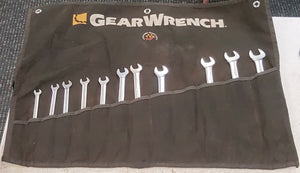 GearWrench 11-Piece 12-Point Metric Ratcheting Wrench Set (8mm, 9mm, 10mm ,11mm, 12mm, 13mm, 14mm, 15mm, 17mm, 18mm, 19mm)