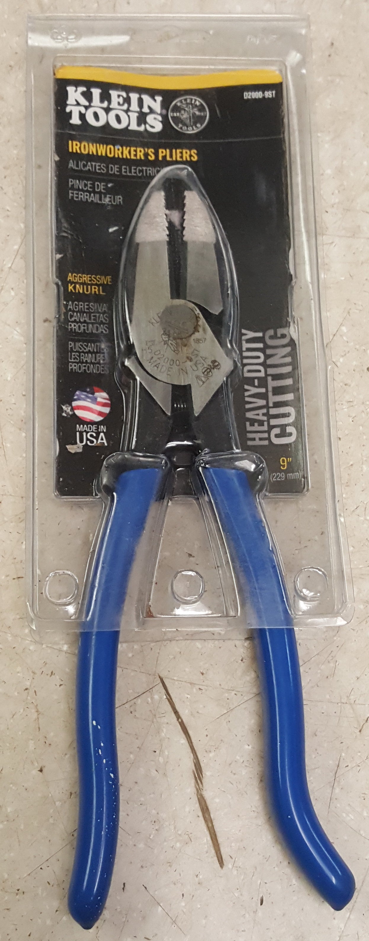 Klein Tools D2000-9ST Heavy Duty Cutting Rebar Work Pliers – Buy & Sell  Outlet