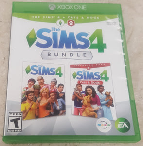 Sims 4 Plus Cats & Dogs Xbox One Game