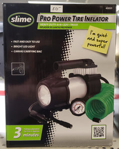 Slime 40031 Pro Power 12V Tire Inflator