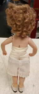 Elke Hutchers Shirley Temple 10-1/2" Porcelain Doll